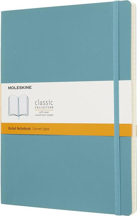 Actual product image Moleskine Notebook classic (19 x 25 cm, Lined, Soft cover)
