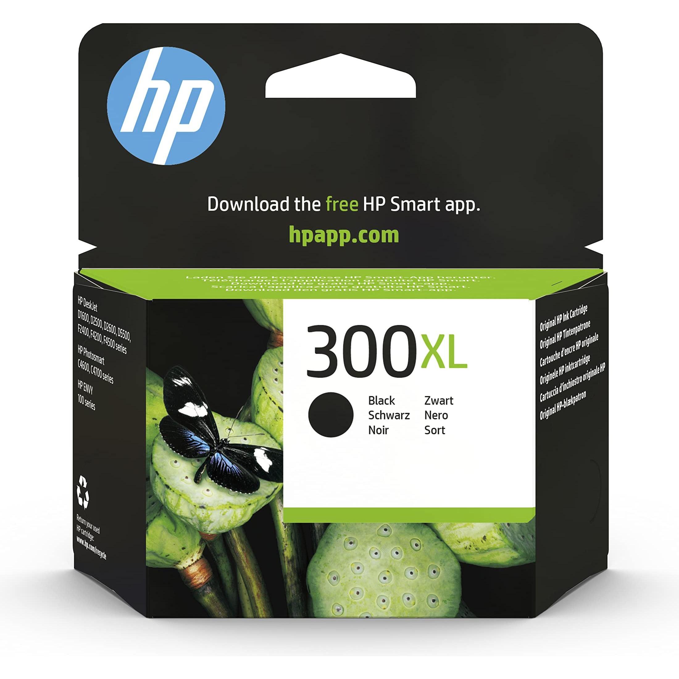 HP, Druckerpatrone, 300xl (BK)