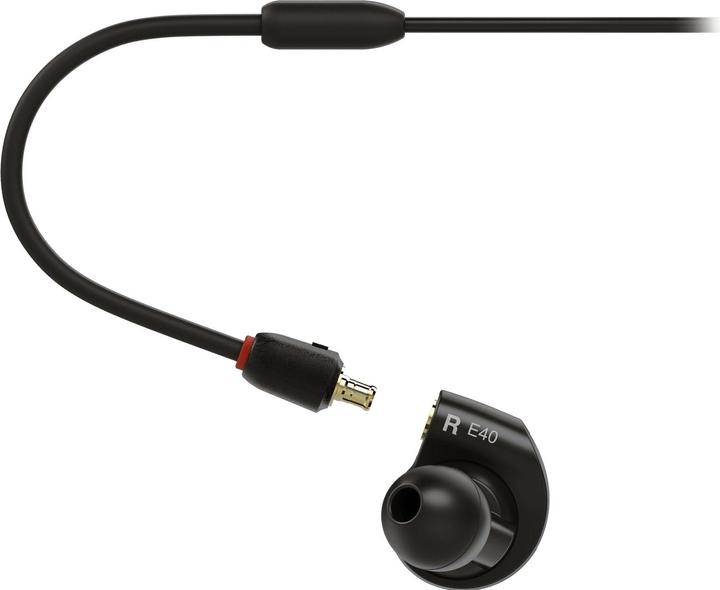 Immagine prodotto Audio-Technica Ath-E40 (Nessuna cancellazione del rumore, Cablato)