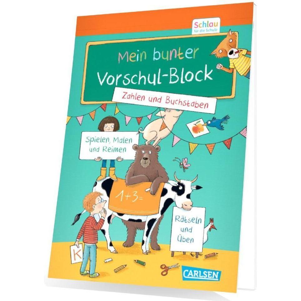 Thumbnail - Schlau für die Schule: Mein bunter Vorschul-Block, Kinderbücher von Sabine Rothmund, Christine Mildner