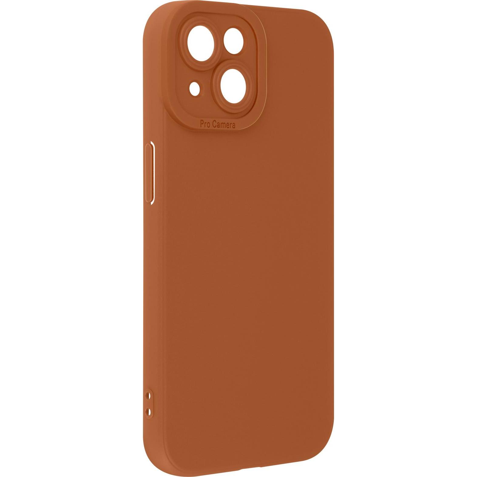 Avizar SoftGlow Case Series (Apple iPhone 15 Plus), Smartphone Hülle, Braun
