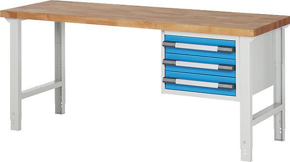 eurokraft pro Werkbank (200 cm, 70 cm)