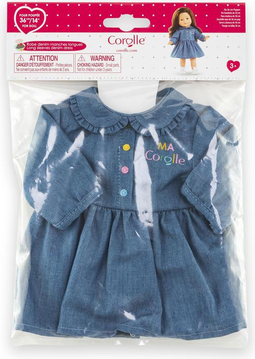 Produktbild Corolle Jeanskleid für Babypuppe, 36 cm
