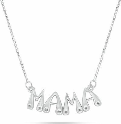 Brilio Silver - Silver necklace for women Mama NCL189W