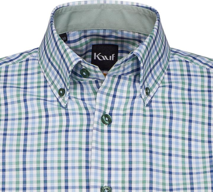 Immagine prodotto Kauf Firenze Button Down Kurzarm modern fit mit Kontrast (S)