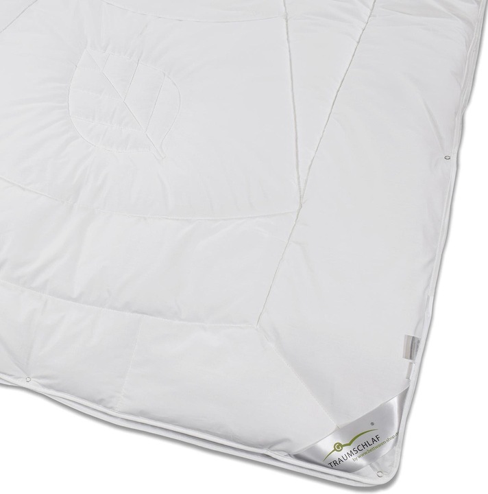 Immagine prodotto Traumschlaf Tencel™ Vierjahreszeitendecke, Füllung: 50% Lyocell, 50% Polyester (1475 g, 155 x 200 cm)