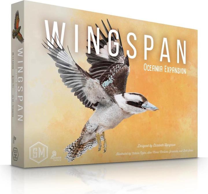Immagine prodotto Enigma Wingspan - Espansione Oceania (inglese) (STM903) (Inglese, 1 - 5 Giocatori)