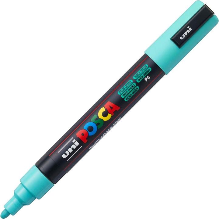 Actual product image Posca Medium marker PC-5M (Green, 2.50 mm, 1 x)