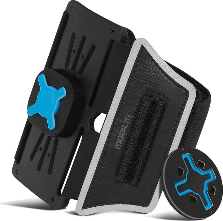 Immagine prodotto Mobilis BRAZALETE UNIV U.FIX RUN KIT. Custodia protettiva per cellulare Custodia da polso nera
