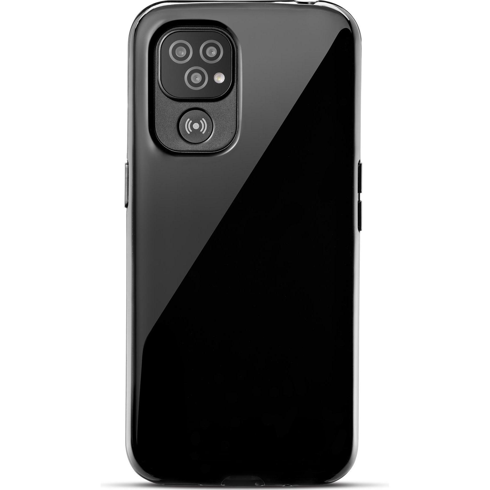 Doro Silikon Schutzhülle Series (Doro 8100, Doro 8200), Smartphone Hülle, Schwarz