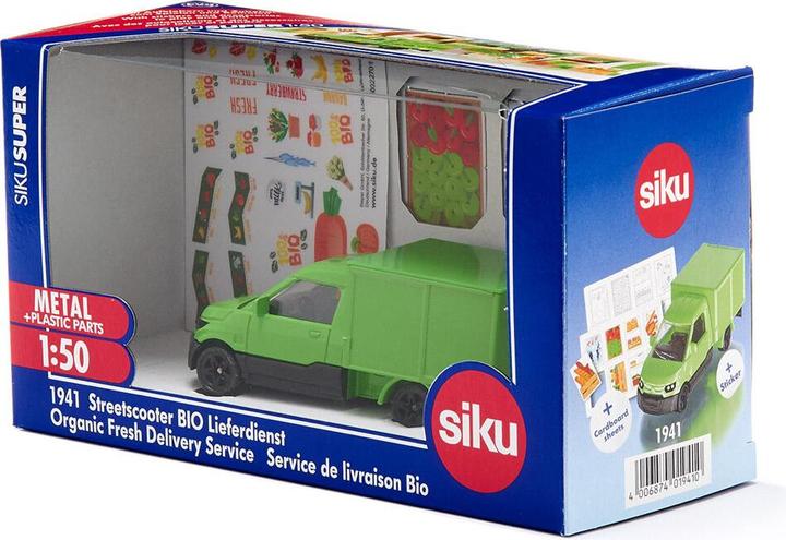 Productafbeelding Siku Streetscooter BIO bezorgdienst