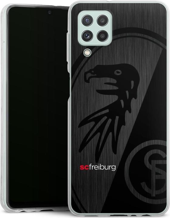 Produktbild DeinDesign Silikon Hülle für Samsung Galaxy A22 4G Handyhülle Case Smartphone Schutzhülle Metallic Look (Samsung Galaxy A22)
