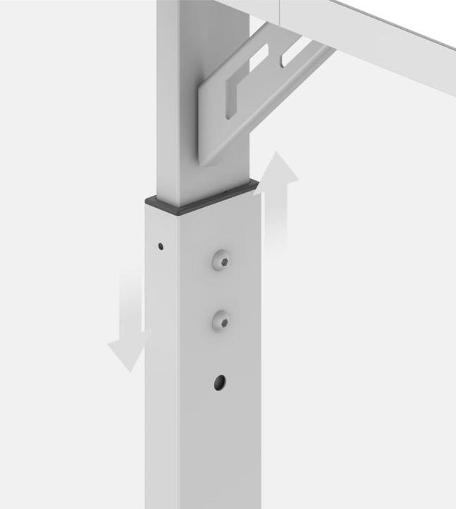 Produktbild Huzaro Biurko gamingowe Hero 2.6 White