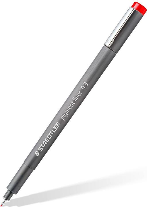 Produktbild Staedtler Finelinerpigmentliner308 (Schwarz, 1x)
