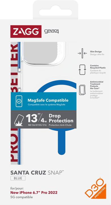 Produktbild Zagg Cases Santa Cruz Snap (Apple iPhone 14 Pro Max)