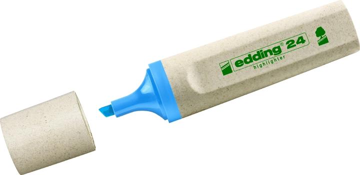 Actual product image Edding Highlighter 24 EcoLine, 90% renewable raw materials, refillable, various writing colors,... (10x)