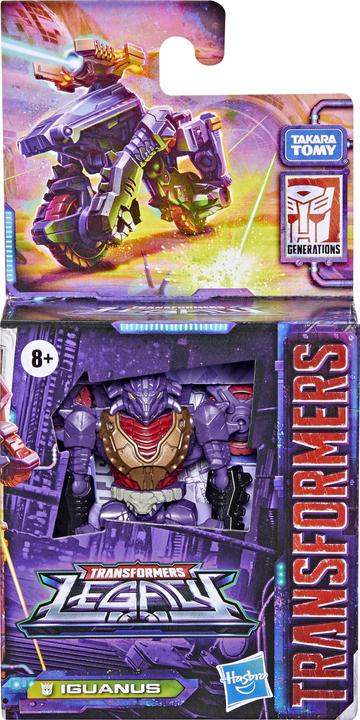 Actual product image Transformers Generations: Legacy Core Iguanus 8.5 cm