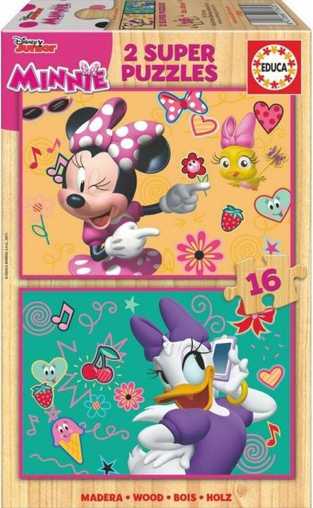Actual product image Educa Minnie Mouse Happy Helpers (16 pieces)