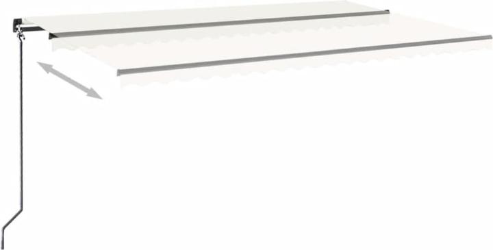 Actual product image vidaXL Einziehbare Markise (6 m)