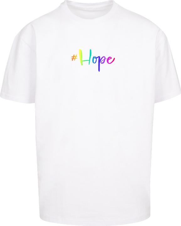 Produktbild Merchcode Hope Rainbow Heavy Oversized Tee - 113657 (XXL)