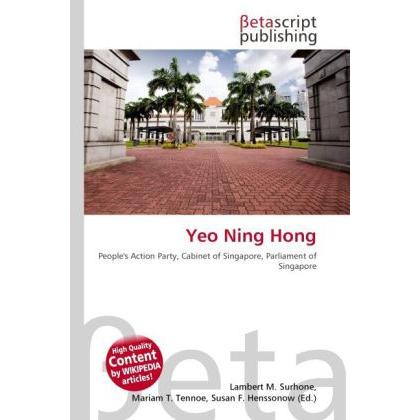 Yeo Ning Hong, Fachbücher von Lambert M. Surhone, Mariam T. Tennoe, Susan F. Henssonow
