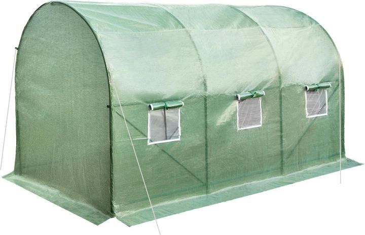 Actual product image tectake Greenhouse foil tunnel