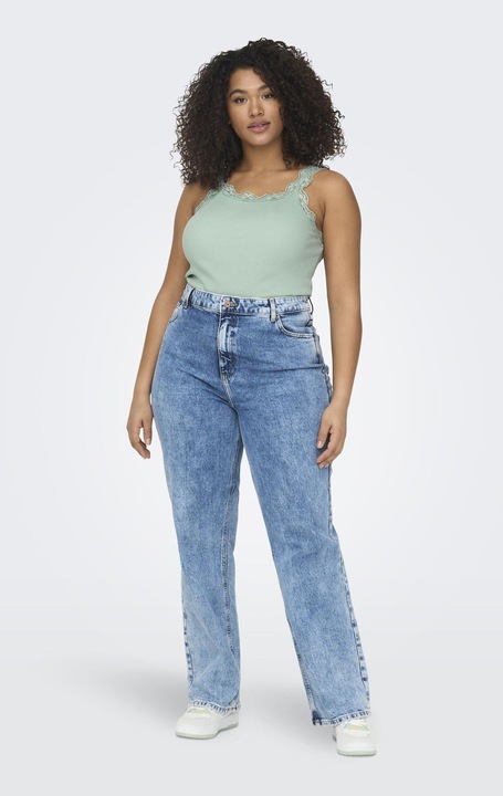 Immagine prodotto Only Top curvy in pizzo senza maniche (46, 48, M)