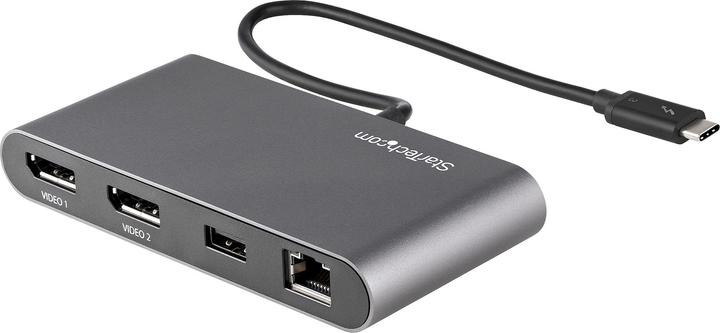 Produktbild StarTech TB3DKM2DPL (Thunderbolt, 4 Ports)