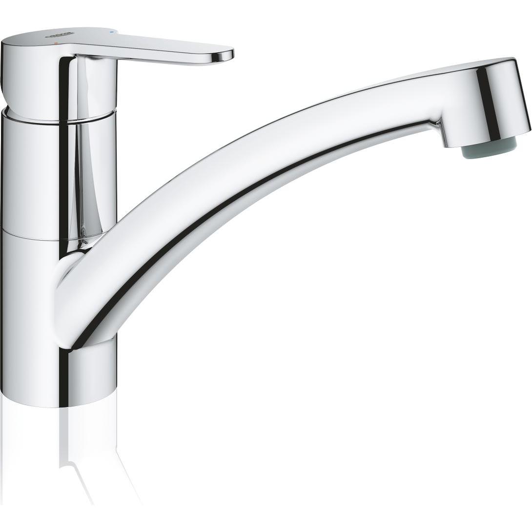 Grohe, Küchenarmatur, Kchenarmatur mit Einhebelmischer BauEco chrom glnzend 31680000