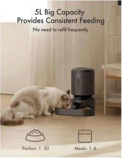 Actual product image Petlibro Granary Dual Feeder (500 cl)
