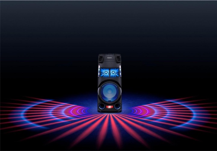 Actual product image Sony MHC-V43D (Electrical connection)