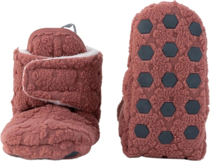 Produktbild Lodger Hausschuhe Fleece Folklore Rosewood 0-3 Mt. (62/68)