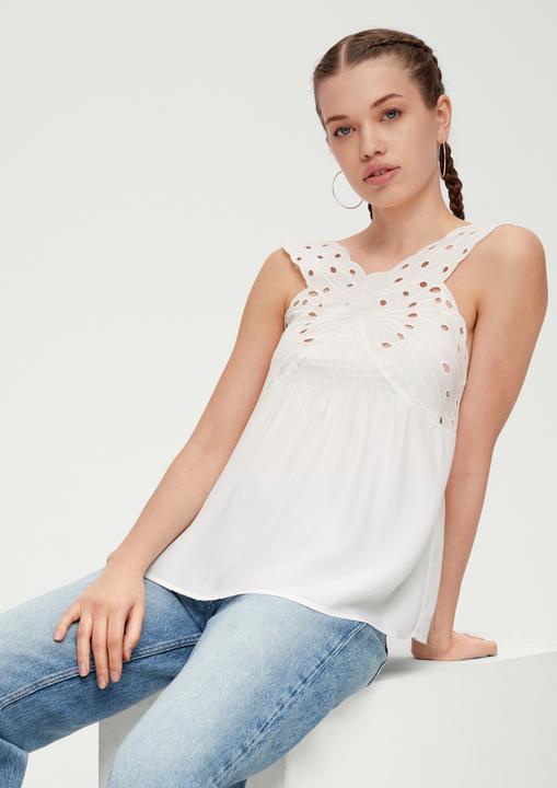 Immagine prodotto s.Oliver Bluse Top mit Schmetterlings-Applikation (42)
