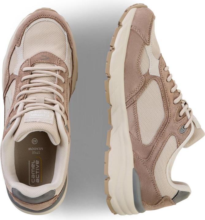 Actual product image Camel Active Sneaker pig nubuk/textile COGNAC (36)