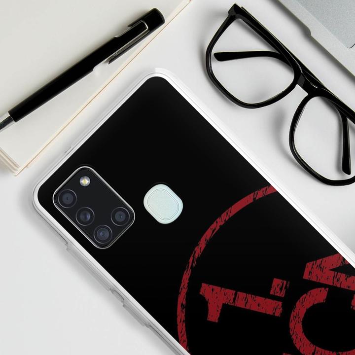 Produktbild DeinDesign Silikon Hülle für Samsung Galaxy A21s Handyhülle Case Smartphone Schutzhülle 1. FCN Fanartikel (Samsung Galaxy A21s)
