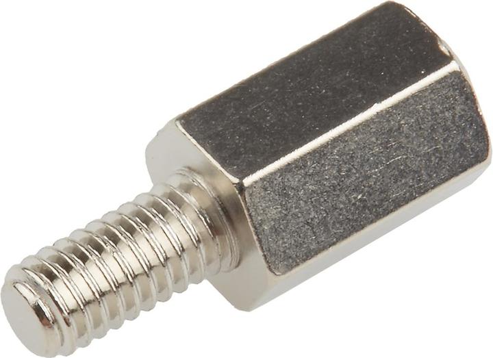 Produktbild RS PRO Brass Hex Threaded Spacer M4x10mm M/F
