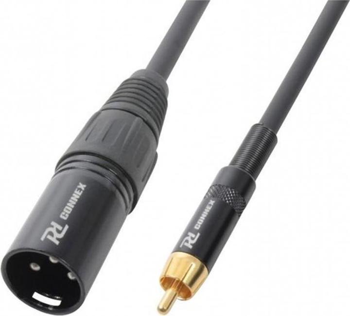 Produktbild PD Connex CX52-8 XLR 3 Pole, male - Cinch 8 m (8 m, Cinch Kabel, XLR Kabel)