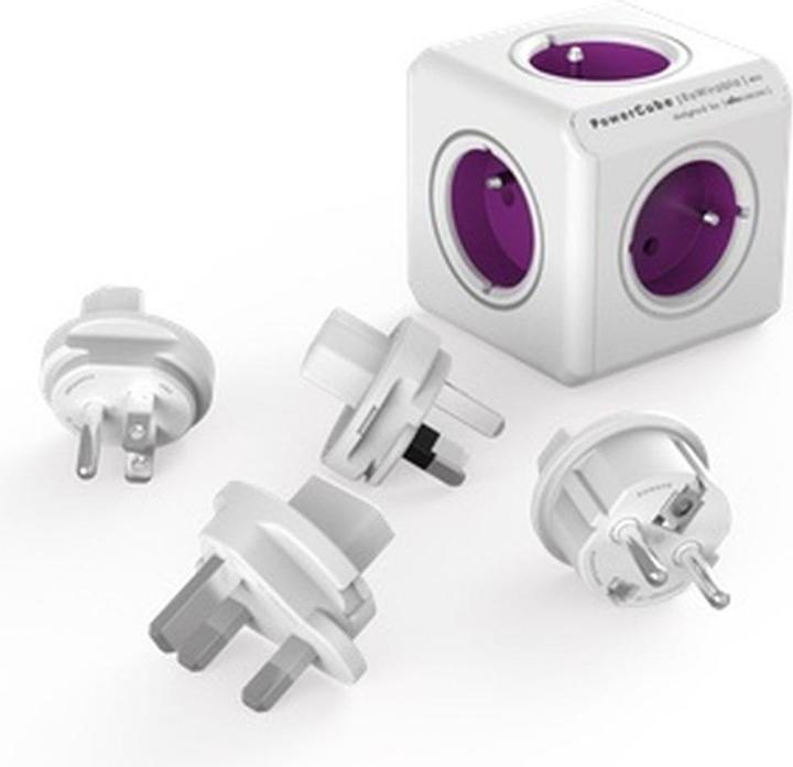 Allocacoc PowerCube ReWirable + 3x plug + IEC EU Cable (FR)