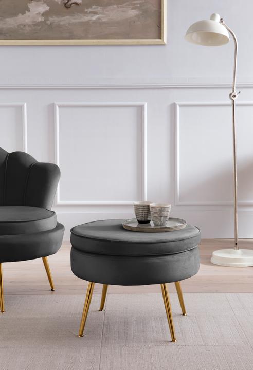 Produktbild SalesFever Sitzpouf schwarz