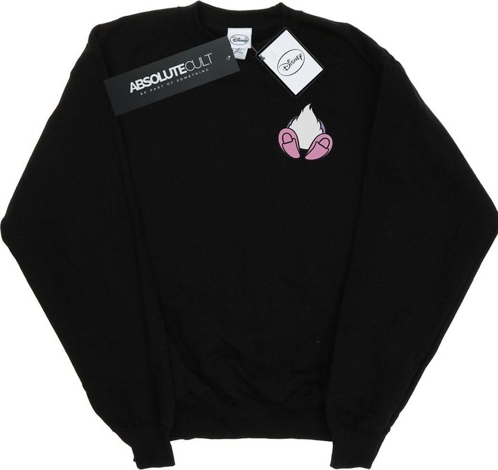 Actual product image Disney Womens/Ladies Daisy Duck Backside Breast Print Sweatshirt (S)
