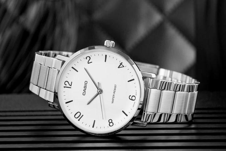 Produktbild Casio Herrenuhr MTP-VT03D-7BDF + Box (Analoguhr, 40 mm)
