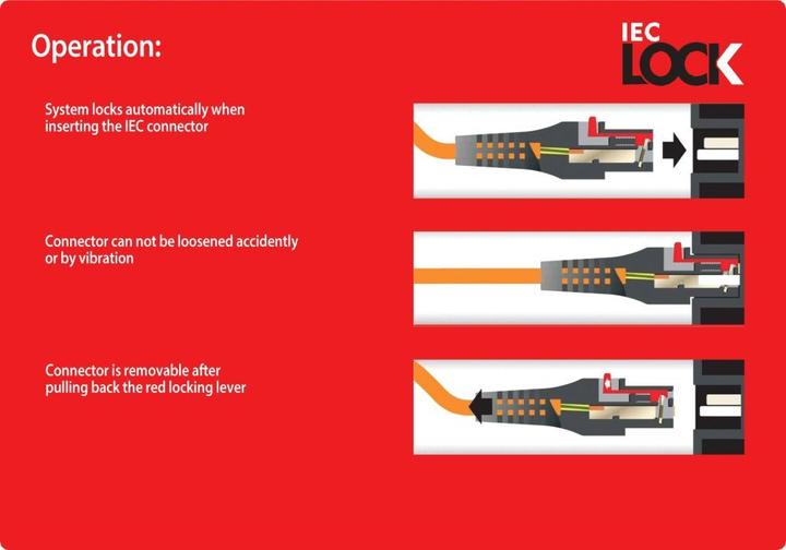 Produktbild MicroConnect Spannungsversorgungs-Verlängerungskabel (2 m, C14, C13)
