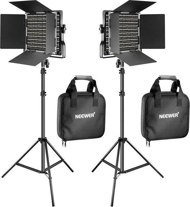Actual product image Neewer Kit 660 Bi Colour LED, two lamps 40W 3200-5600K (Surface luminaire)