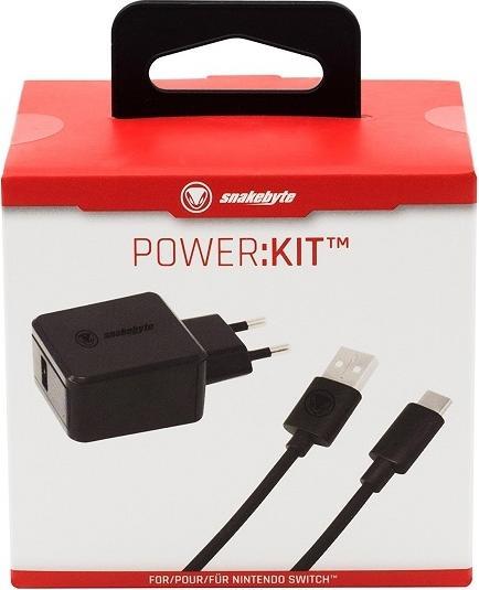 Snakebyte Kit d'alimentation pour Nintendo Switch (Switch)