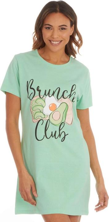 Immagine prodotto Forever Dreaming Camicia da notte donna/donna Brunch Club (M)