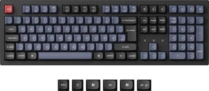 Actual product image Keychron K10 Pro (DE, Cable, Wireless)