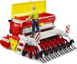 Actual product image Bruder Pöttinger seed drill power harrow