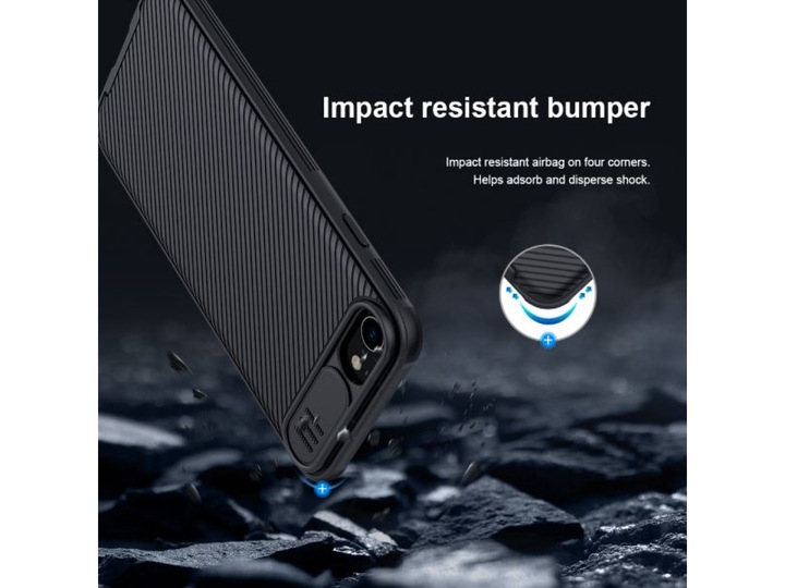 Actual product image Nillkin CamShield Series Hardcase Cover (Apple iPhone SE (3rd Gen), Apple iPhone SE (2nd Gen))
