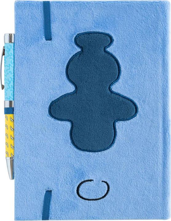Produktbild NoName STITCH - Notebook Peluche + Stylo à Bille Lumineux - Format A5 (A5, Gepunktet, Harter Einband)