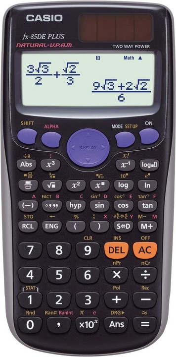 Produktbild Casio FX-85DE Plus (Solarzellen, Batterien)